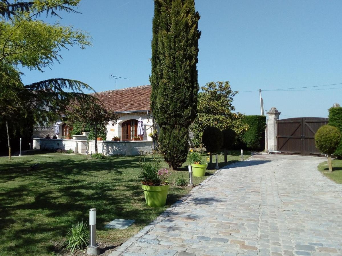 Chambres D'Hotes Au Clos De Beaulieu Bossée Buitenkant foto